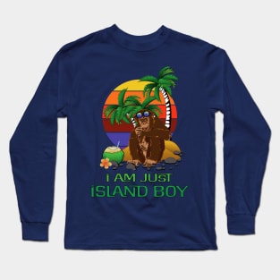 I'm an Island Boy Long Sleeve T-Shirt